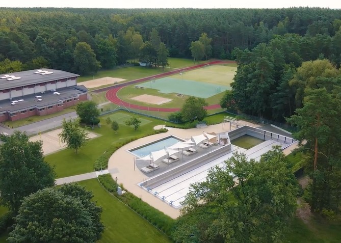 Wir danken Firma Poolwerk – Leck im Freibad Waldfrieden gefunden!
