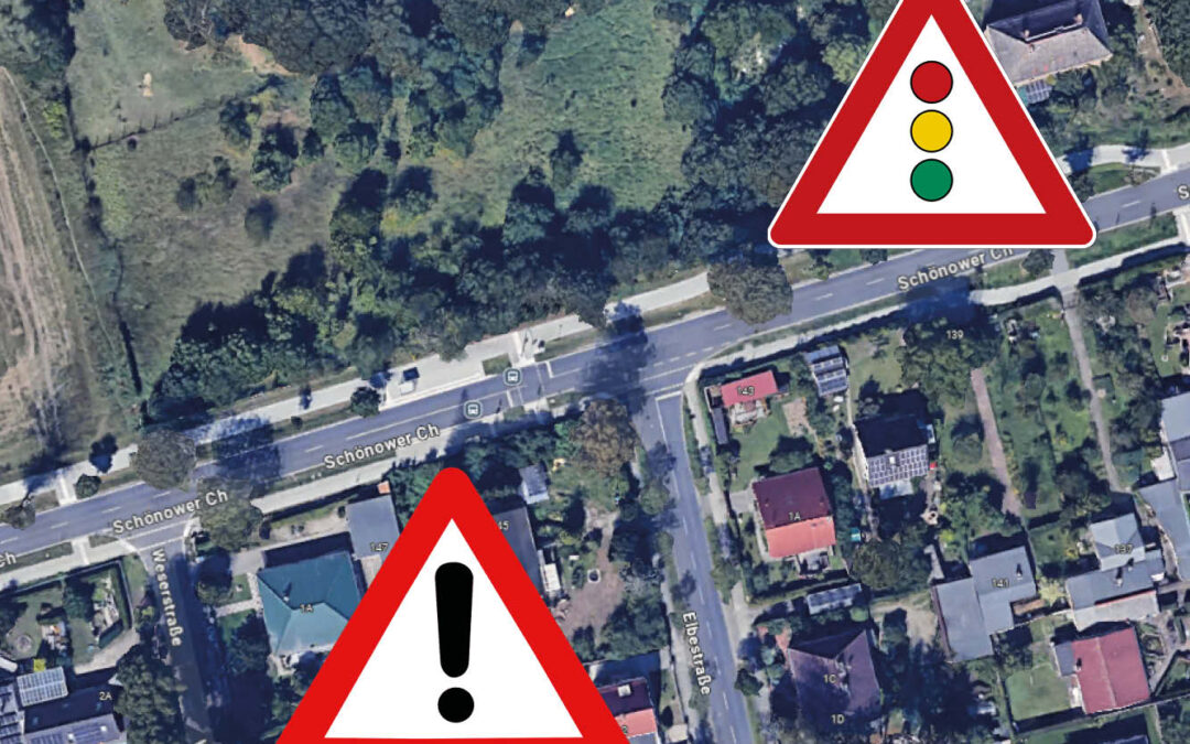 Tag der Verkehrssicherheit: Für mehr Sicherheit an der Kreuzung Elbestraße / Schönower Chaussee