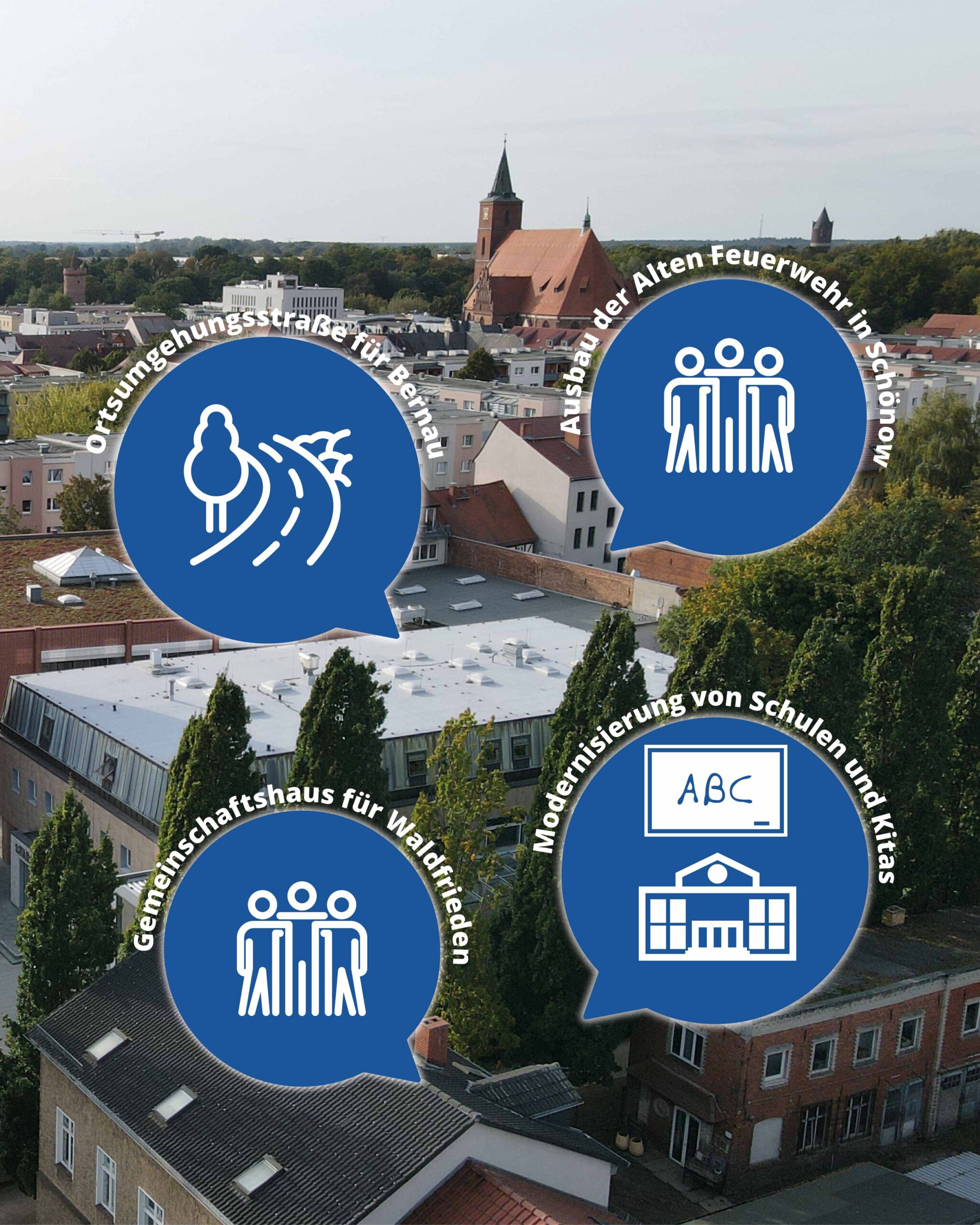 Bernau gestalten: Mit klugen Investitionen aus dem Sondervermögen
