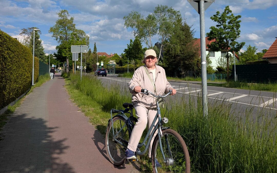 Schönower Chaussee: Mehr Sicherheit für Radfahrer jetzt!